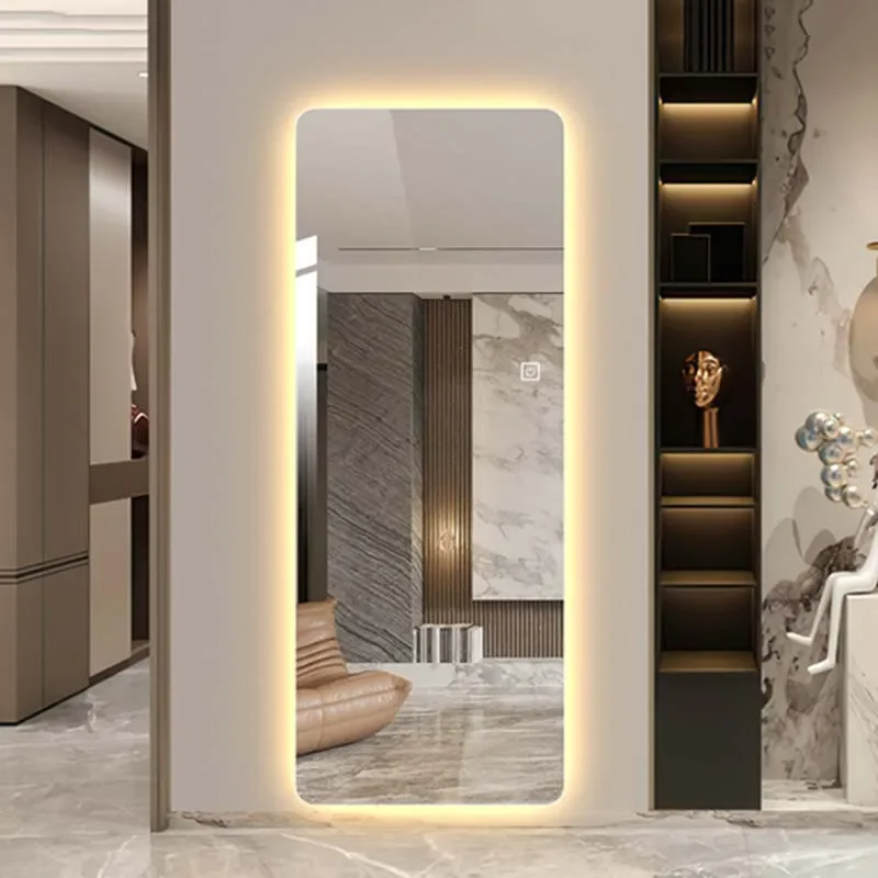 Illuminated Rectangular Mirror with LED - 50 × 160 cm – Evervale