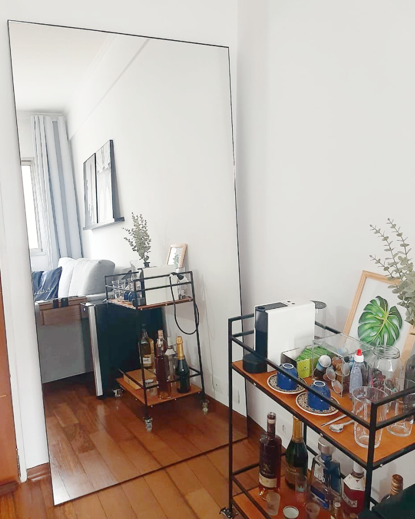 Light Floor Mirror 1.82 × 0.90 m – Evervale