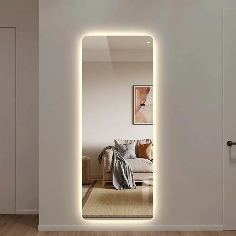 Illuminated Rectangular Mirror with LED - 50 × 160 cm – Evervale