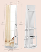 Mirror with Shelf and Jewelry Box – Evervale