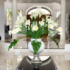 Elegant Vase with Multiple White Calla Lilies – Evervale
