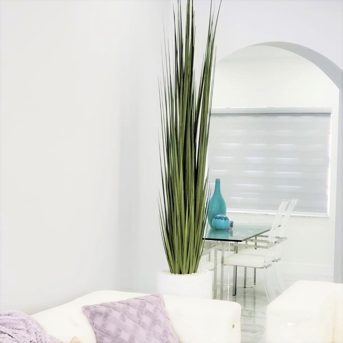 Large Dax Vase with Rush Grass – Evervale