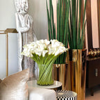 Calla Lilies in Glass Cylinder 10" – Evervale