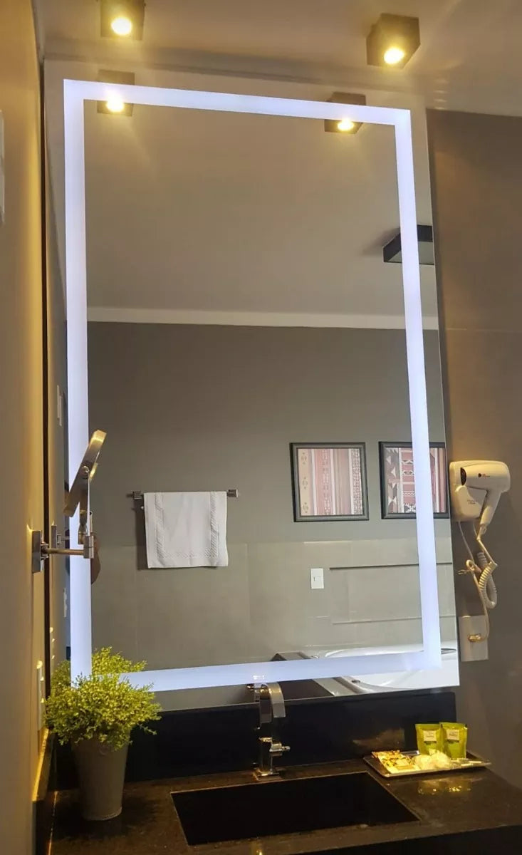LED Vanity Mirror 160 × 70 Touch Screen – Evervale