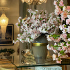 Aurelia Vase with pink cherry blossoms – Evervale