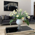 Elegant Vase with Multiple White Calla Lilies – Evervale