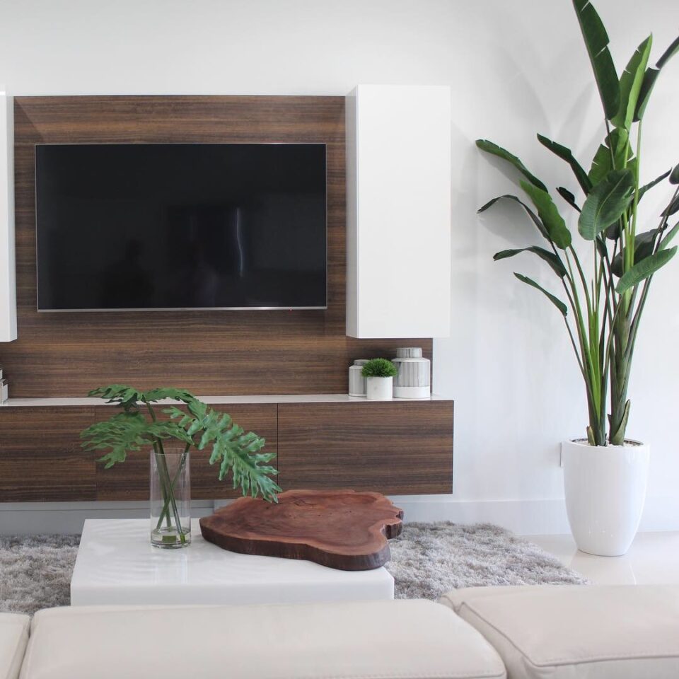 2.74 m Bird of Paradise with Ben Pot in Glossy White – Evervale