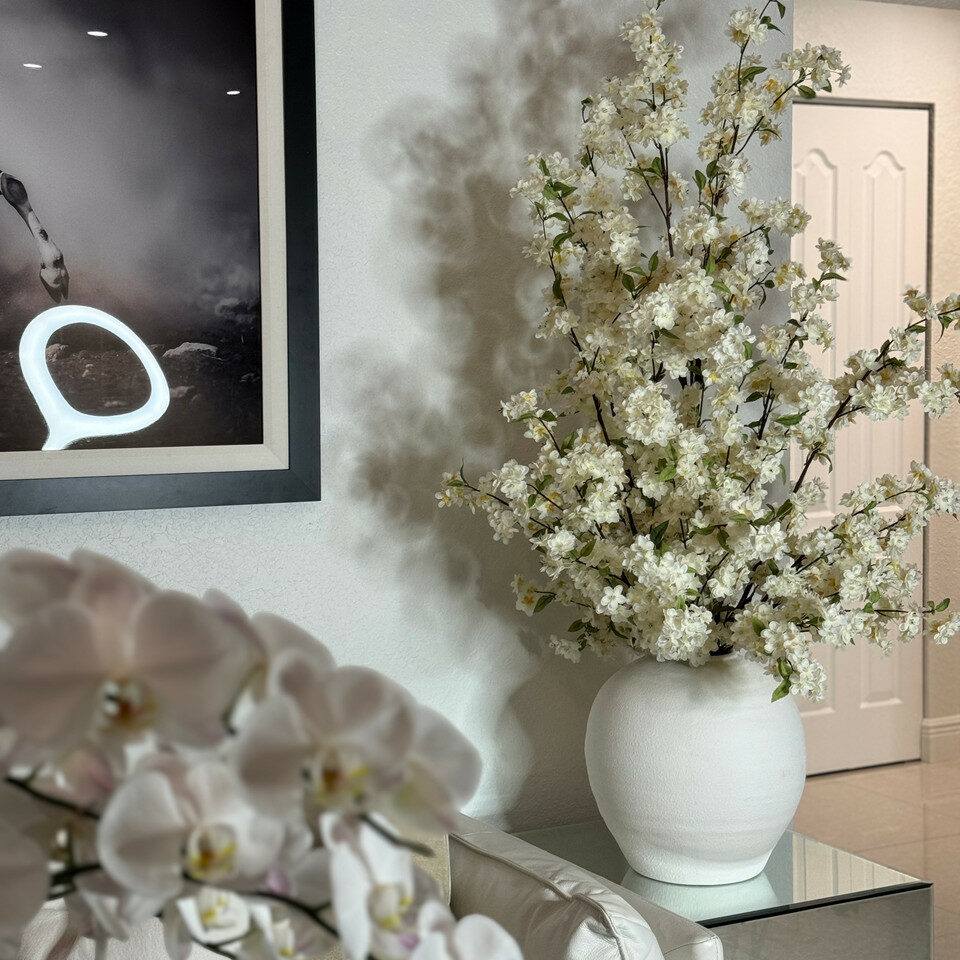 Konos Vase with Cherry Blossom – Evervale