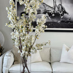 Cherry Blossoms in 40 cm Glass Cylinder – Evervale