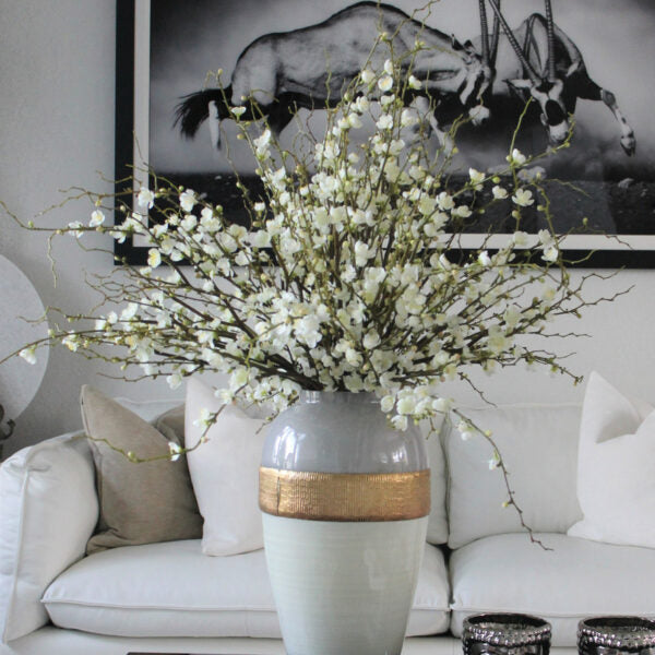Aurelia Vase with Cherry Blossoms – Evervale