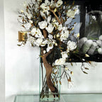 White Magnolia Vase in Modern Home 20" – Evervale