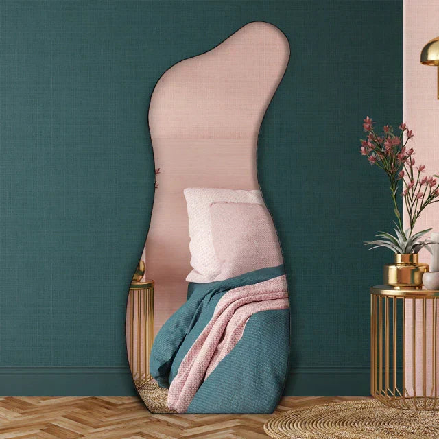 Full-Length Curved Mirror 170 × 70 cm – Evervale
