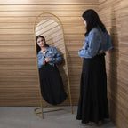 Glam Floor Mirror 50 × 165 cm – Evervale