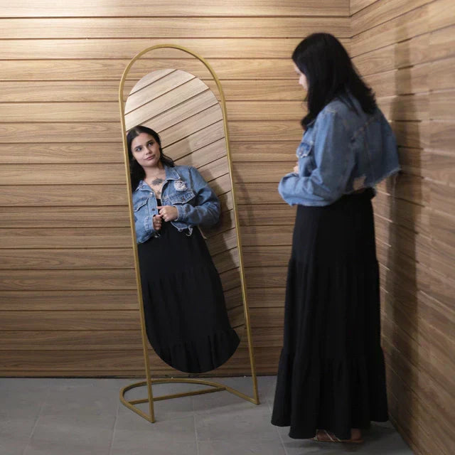 Glam Floor Mirror 50 × 165 cm – Evervale