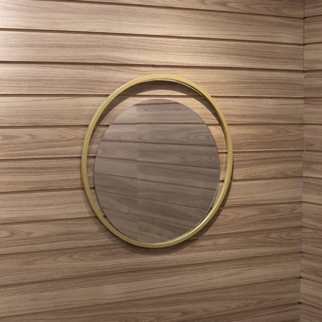 Glam Round Mirror 50 × 50 cm – Evervale