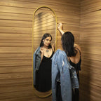 Glam Capsule Mirror G 150 × 40 cm – Evervale