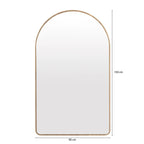 Scand Mirror 150 cm x 90 cm Tauari – Evervale