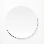 Round Mirror Giro 80 cm Black – Evervale