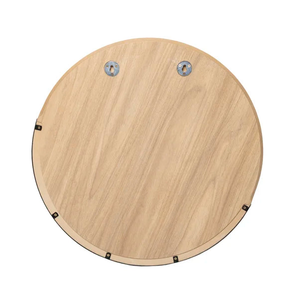 Round Mirror Giro 80 cm Black – Evervale