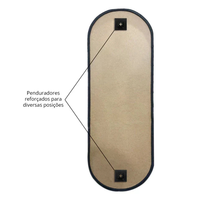 Pill Mirror III 150 × 50 cm – Evervale